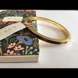 J.Crew Tortoise Enamel Cuff Bracelet